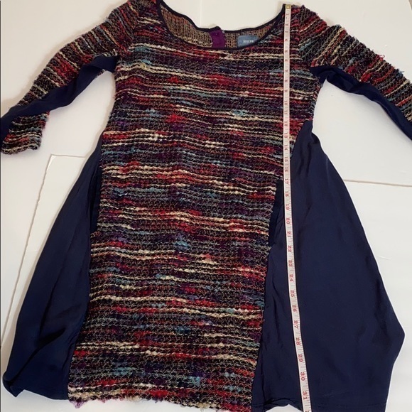 Anthropologie Maeve Mixed Media Dress - Picture 7 of 7